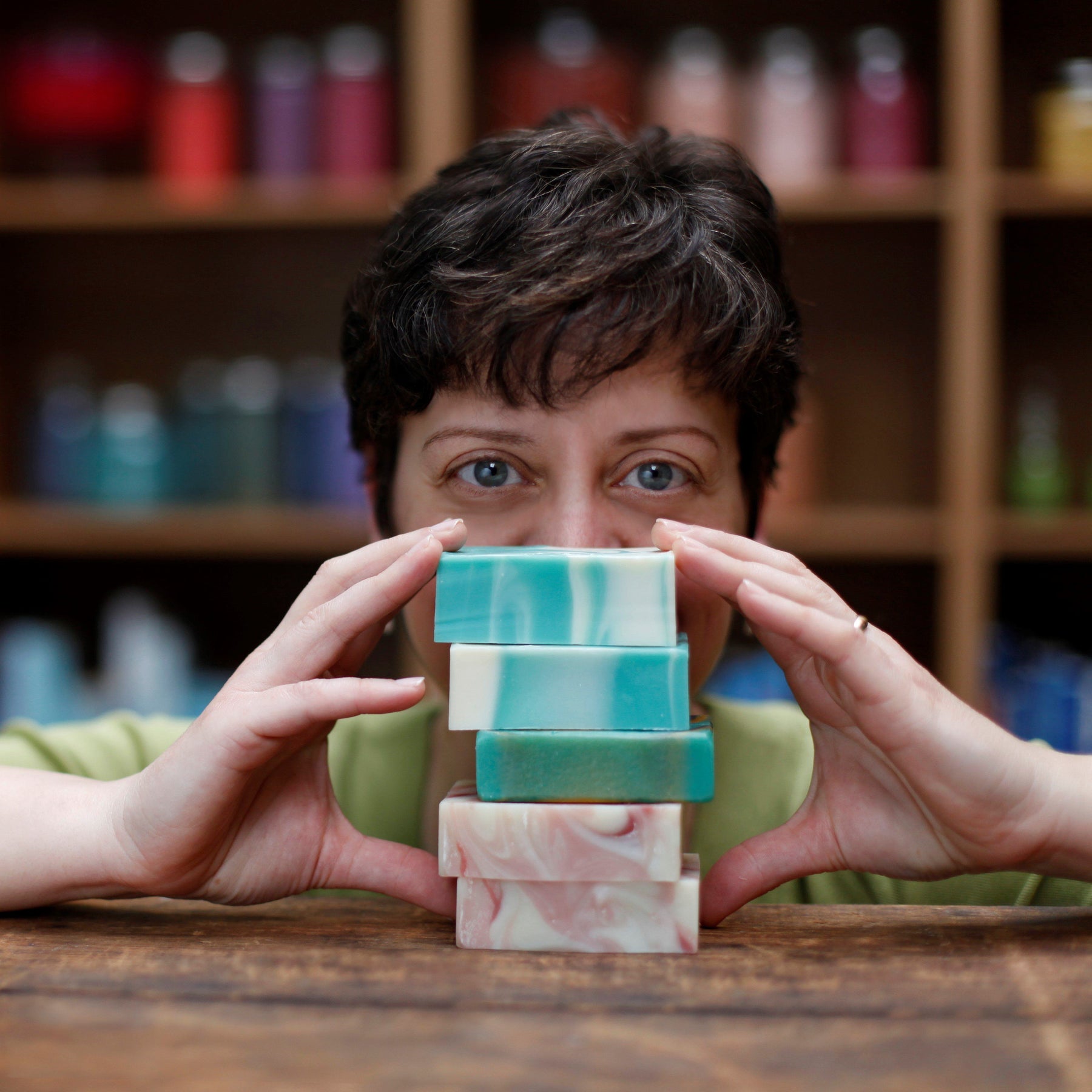 Beginner Soap Making:  How to Add TKB Trading Mica Pigment to Your Soap Making