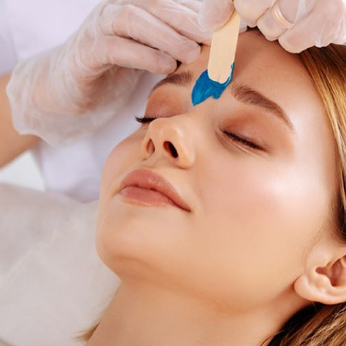 Treat yourself to a fun home waxing experience with TKB Blueberries & Cream Depilatory Hard Wax!