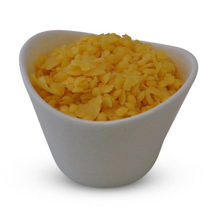 Yellow Beeswax Beads