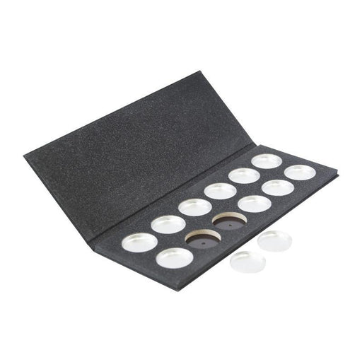26mm Glittery Black Palette KIT, 12 Cavity, (Includes Tins & Press Tiles)