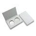 26mm Glittery Silver 2 Cavity (Includes Tins & Press Tiles)