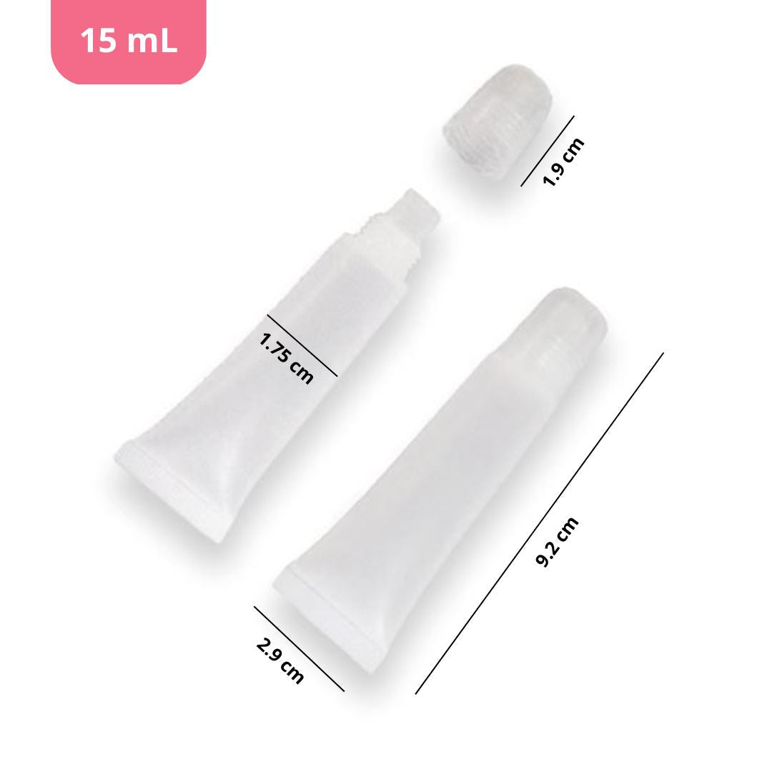 Matte Squeezie Lip Gloss Tubes 15ml