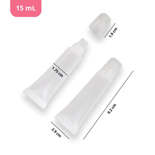 Matte Squeezie Lip Gloss Tubes 15ml