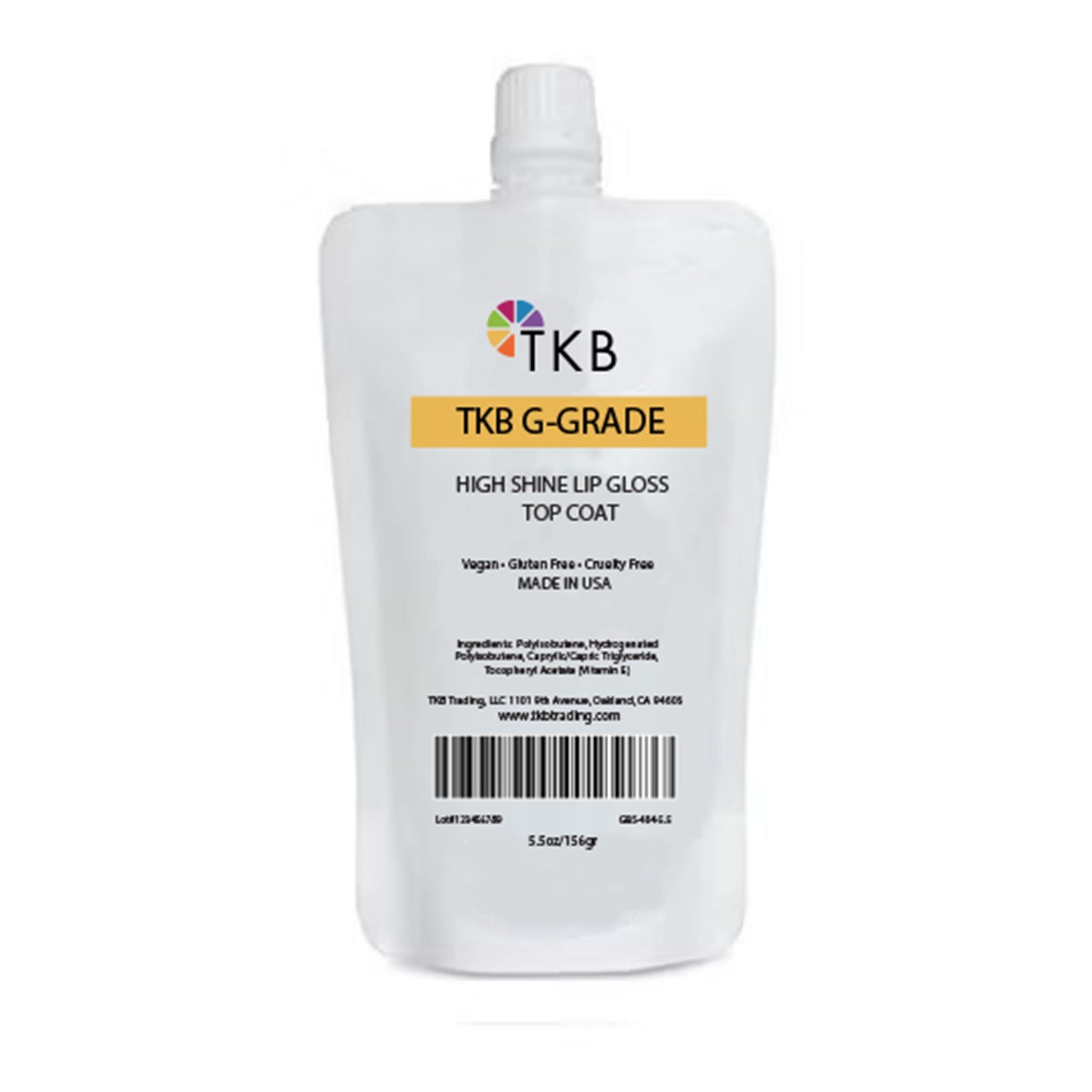 TKB High Shine Lip Gloss Top Coat (G-Grade)