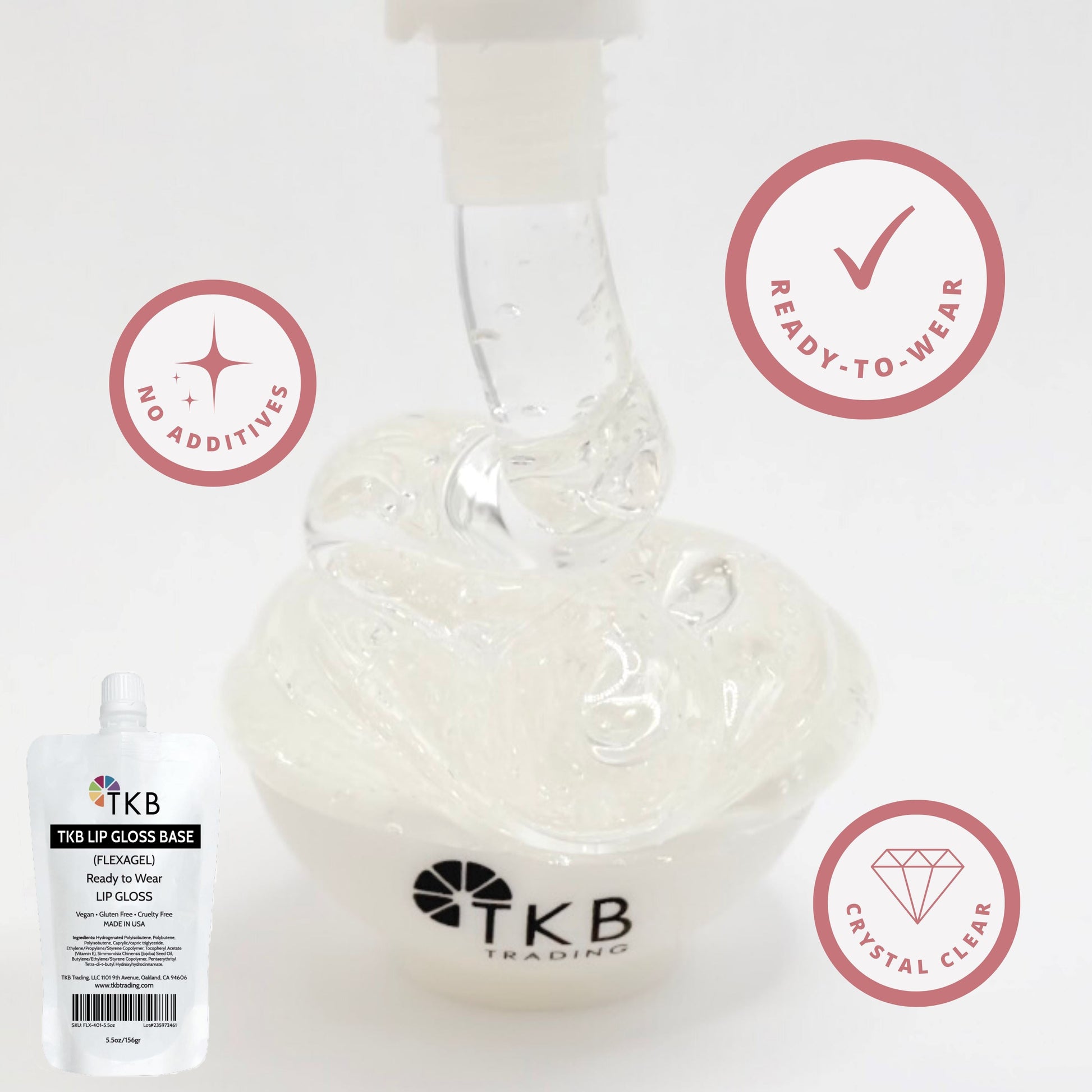 TKB Flexagel Lip Gloss Making Kit