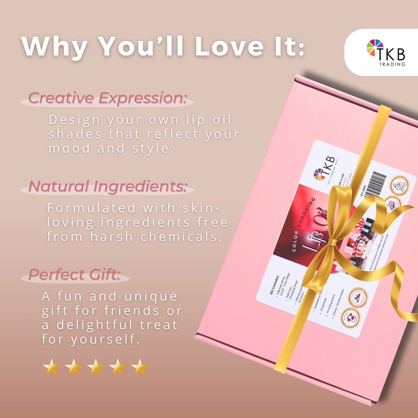 TKB Color Changing Lip Oil DIY Kit