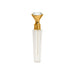 TKB Diamond-Cut Lip Gloss Tube – Gold Crown Cap