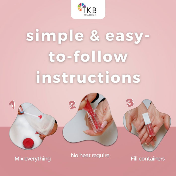 TKB Flexagel DIY Lip Gloss Making Kit