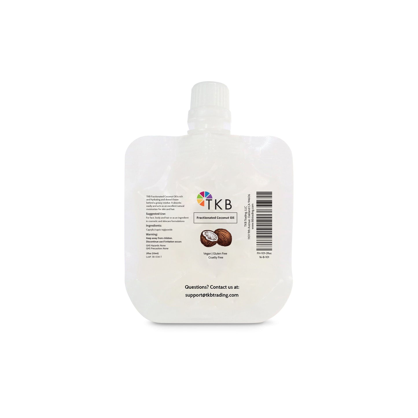 Fractionated Coconut Oil