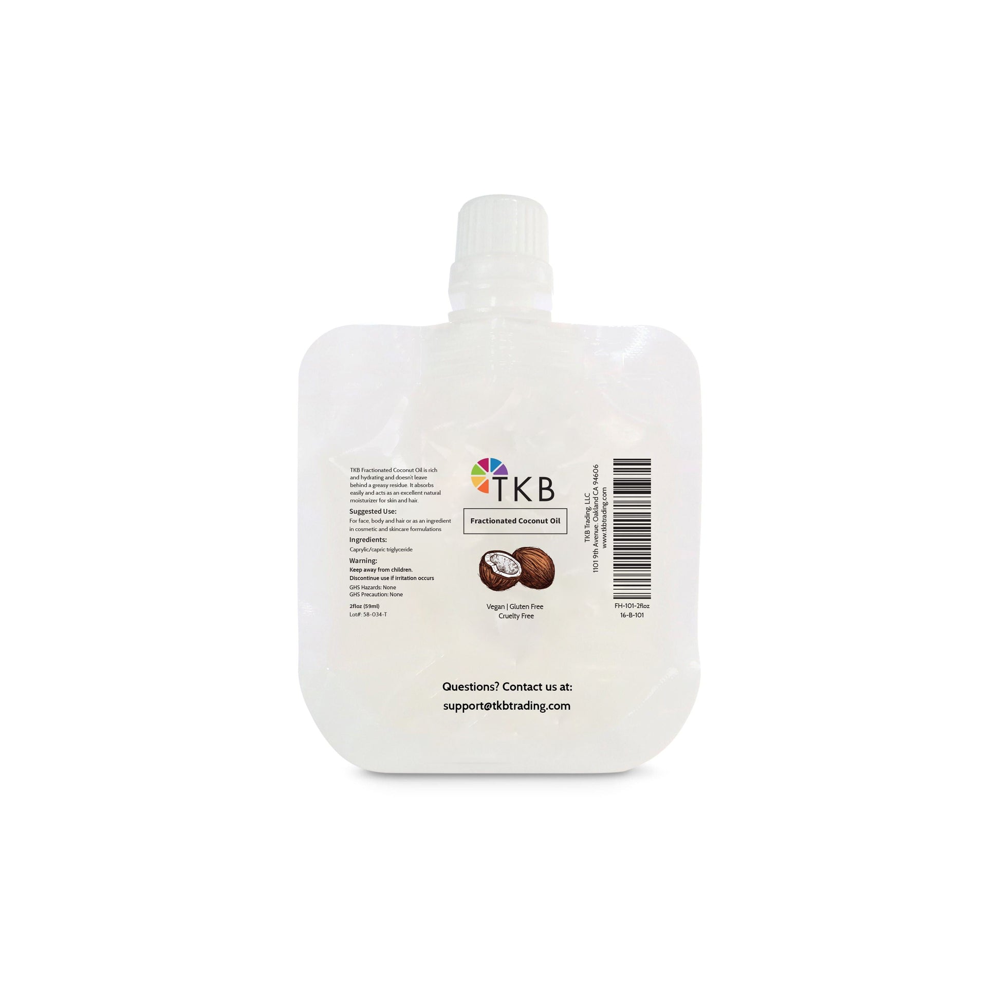 Fractionated Coconut Oil
