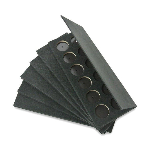 26mm Glittery Black 12 Cavity