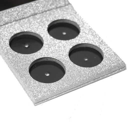 26mm Glittery Silver Palette 4 Cavity