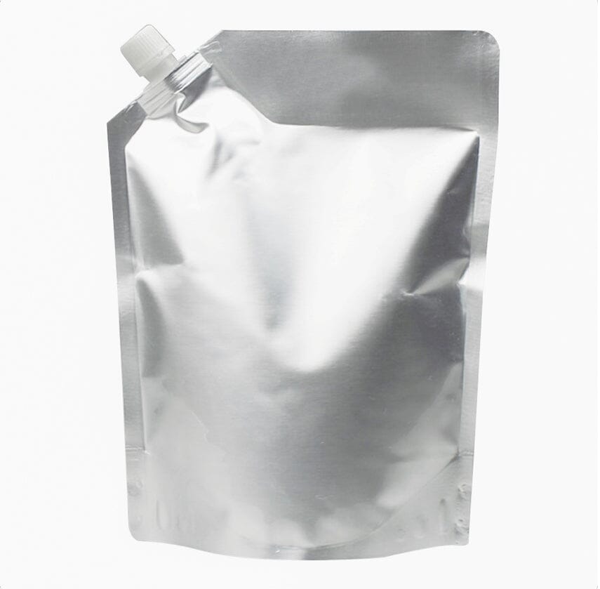 68 OZ Foil Side Spout Stand Up Pouch Bag, 50 PCS.