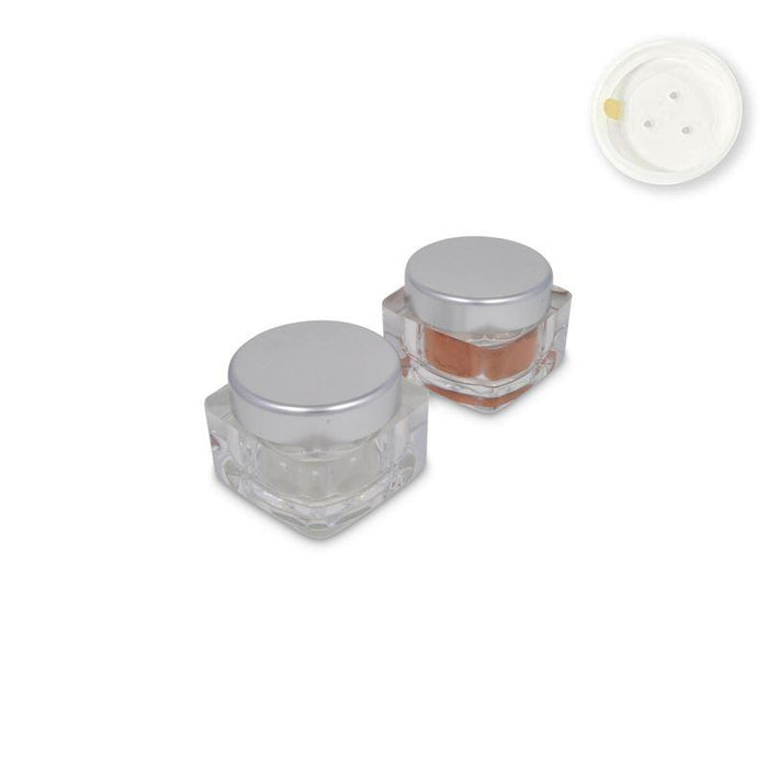 Jars: Matte Silver and Sifters with Seals