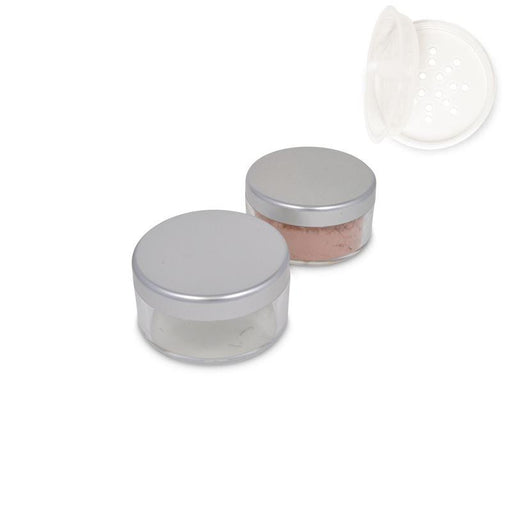 Jars: Matte Silver and Flip Top Sifters