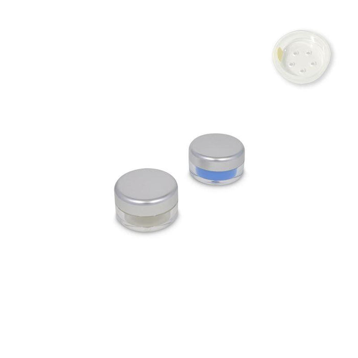 Jars: Matte Silver and Sifters with Seals