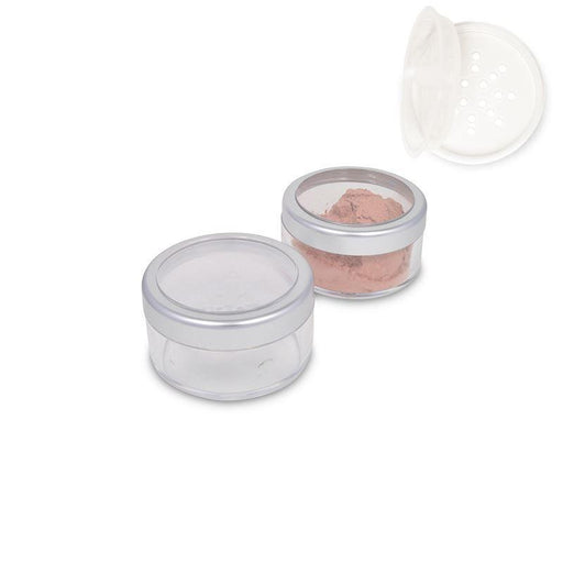 Jars: Matte Silver Rim and Flip Top Sifters