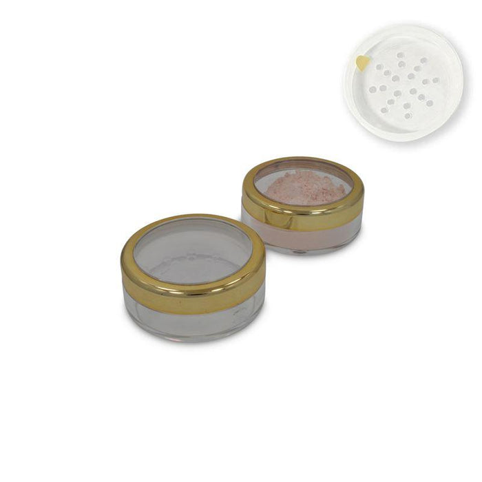 Jars: Shiny Gold Rim and Sifters with Seals