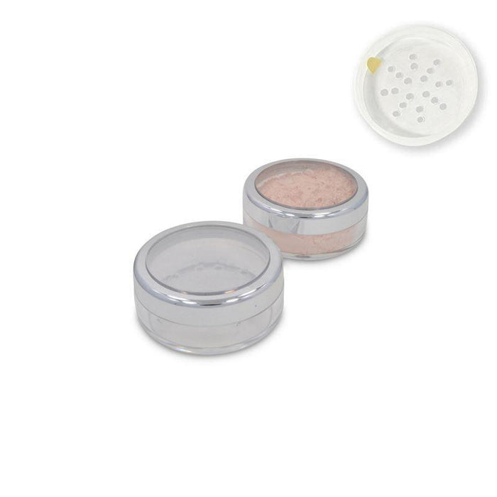 Jars: Shiny Silver Rim and Sifters with Seals