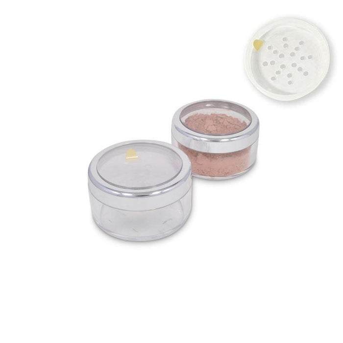 Jars: Shiny Silver Rim and Sifters with Seals