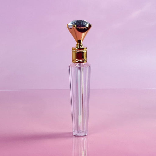 TKB Diamond-Cut Lip Gloss Tube - Gold Crown Cap
