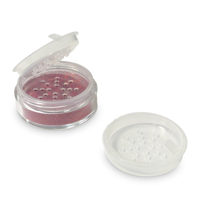 Jars: Matte Silver Rim and Flip Top Sifters