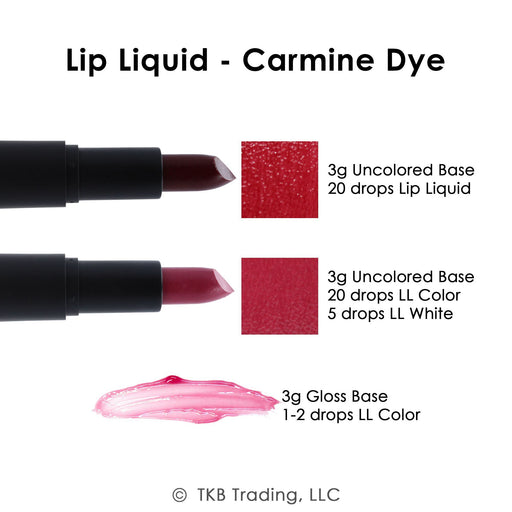 TKB Lip Liquid - Carmine Dye