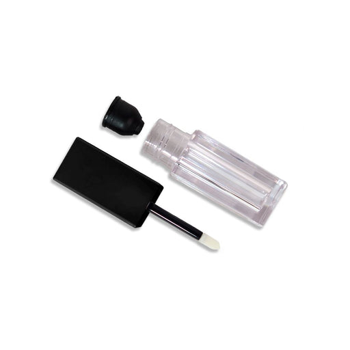 Matte Black 5ml Lip Gloss Tubes