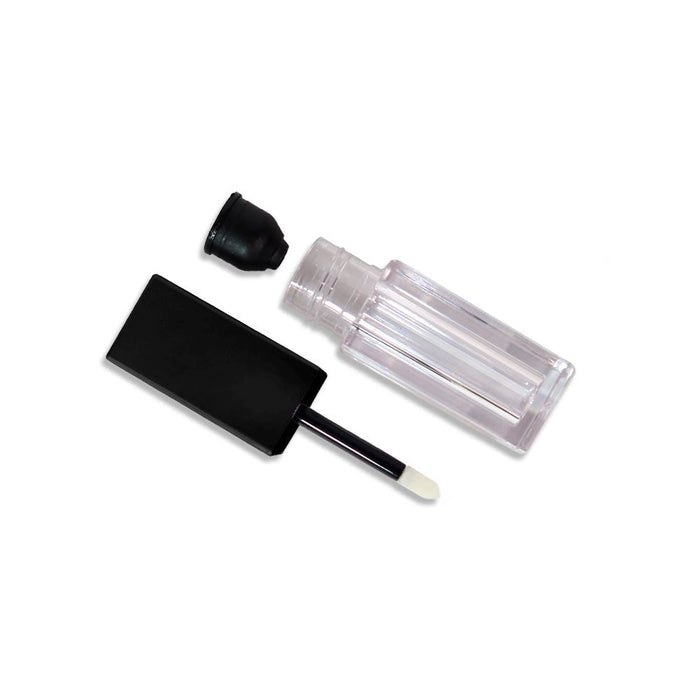 Matte Black 5ml Lip Gloss Tubes