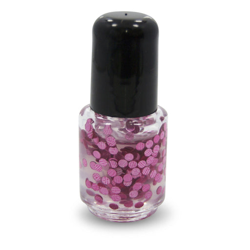Pink Point Dot Glitter