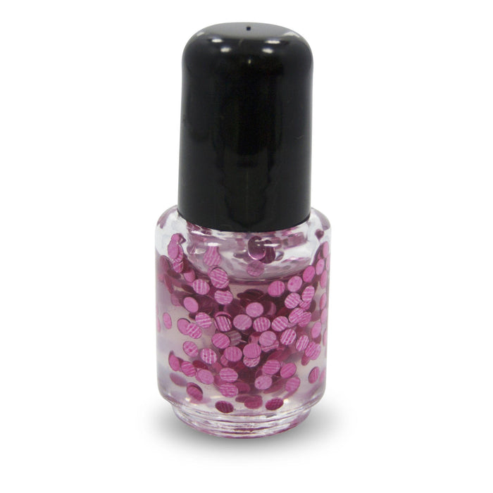 Pink Point Dot Glitter