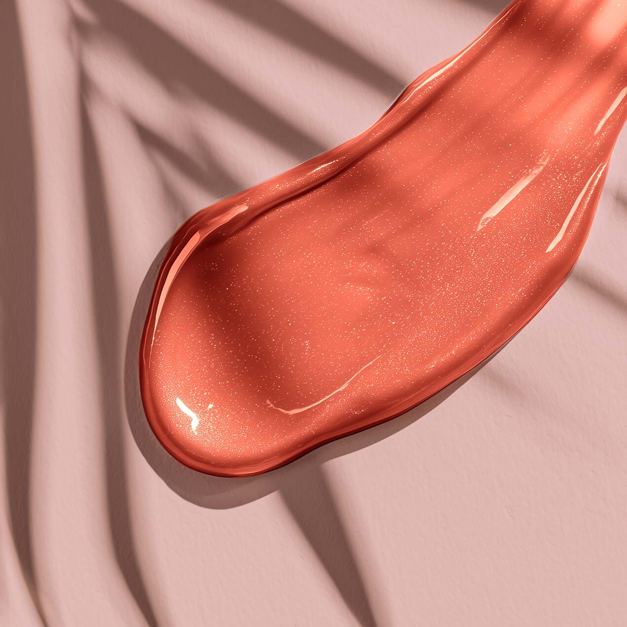 Peach Ember Shimmer Lip Gloss