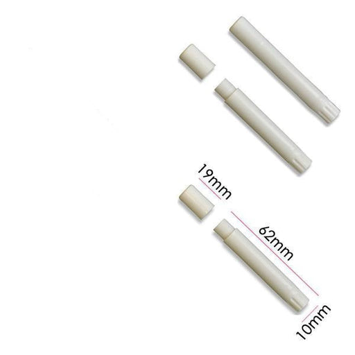 White Slimline Lip Balm Tubes